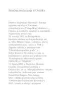 prikaz prve stranice dokumenta Stručna predavanja u Osijeku