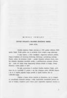 prikaz prve stranice dokumenta Minuli jubilej : četvrt stoljeća Gradske knjižnice Osijek (1949 1974)